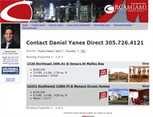 Tablet Screenshot of danielyanes.miamire.com