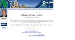 Desktop Screenshot of jeffreylehman.miamire.com
