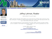 Tablet Screenshot of jeffreylehman.miamire.com